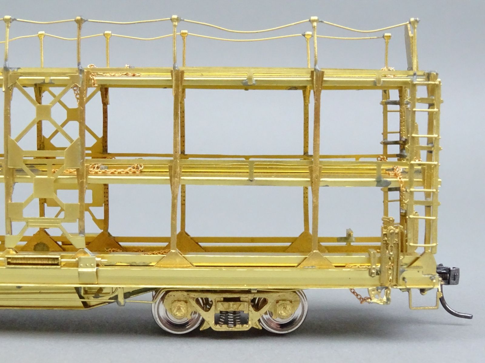 HO Brass Model - OMI 1326 Tri-Level Open Auto Rack Whitehead - Kales ...