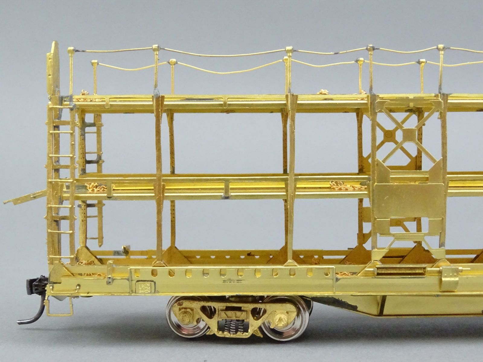 HO Brass Model - OMI 1326 Tri-Level Open Auto Rack Whitehead - Kales ...