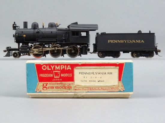 Gem/OLYMPIA HOゲージ PRR E-6s HO Brass Gem Models Olympia PRR Pennsylvania 4-4-2 E6s Atlantic