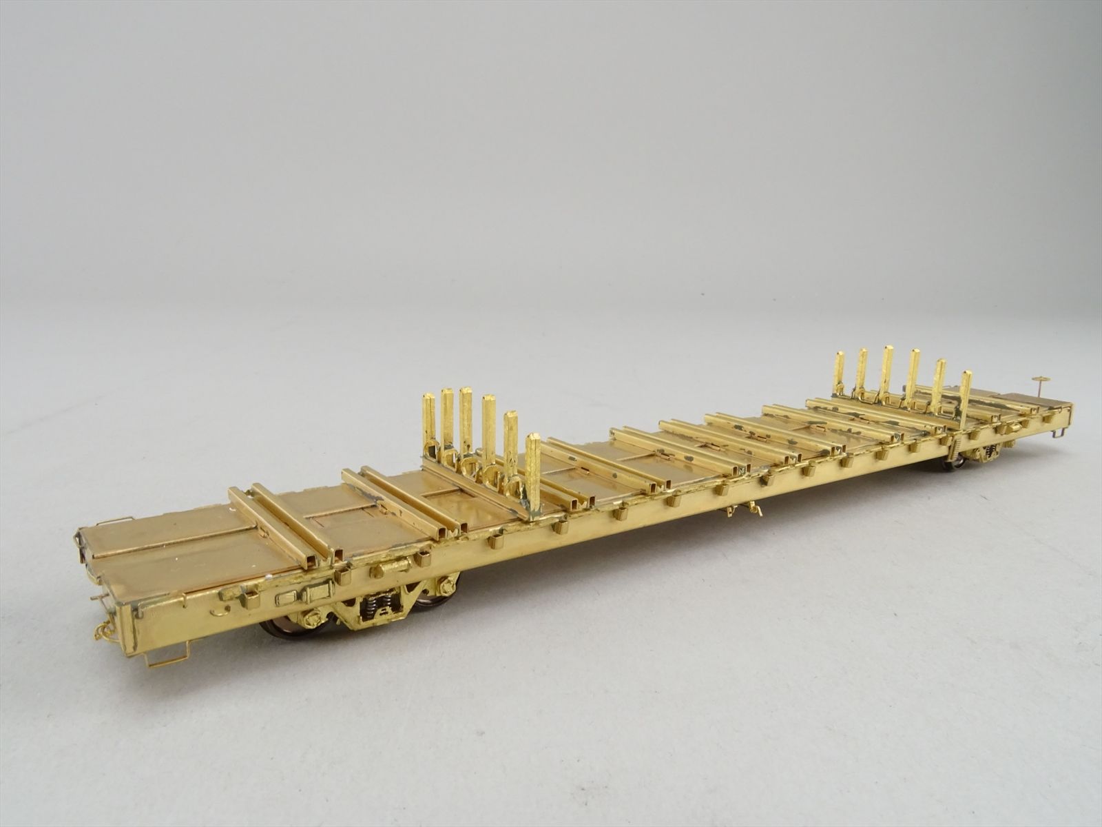 HO Brass Model - OMI 3376 TTJX 68' Finger Rack Flat Flatcar #80246 ...