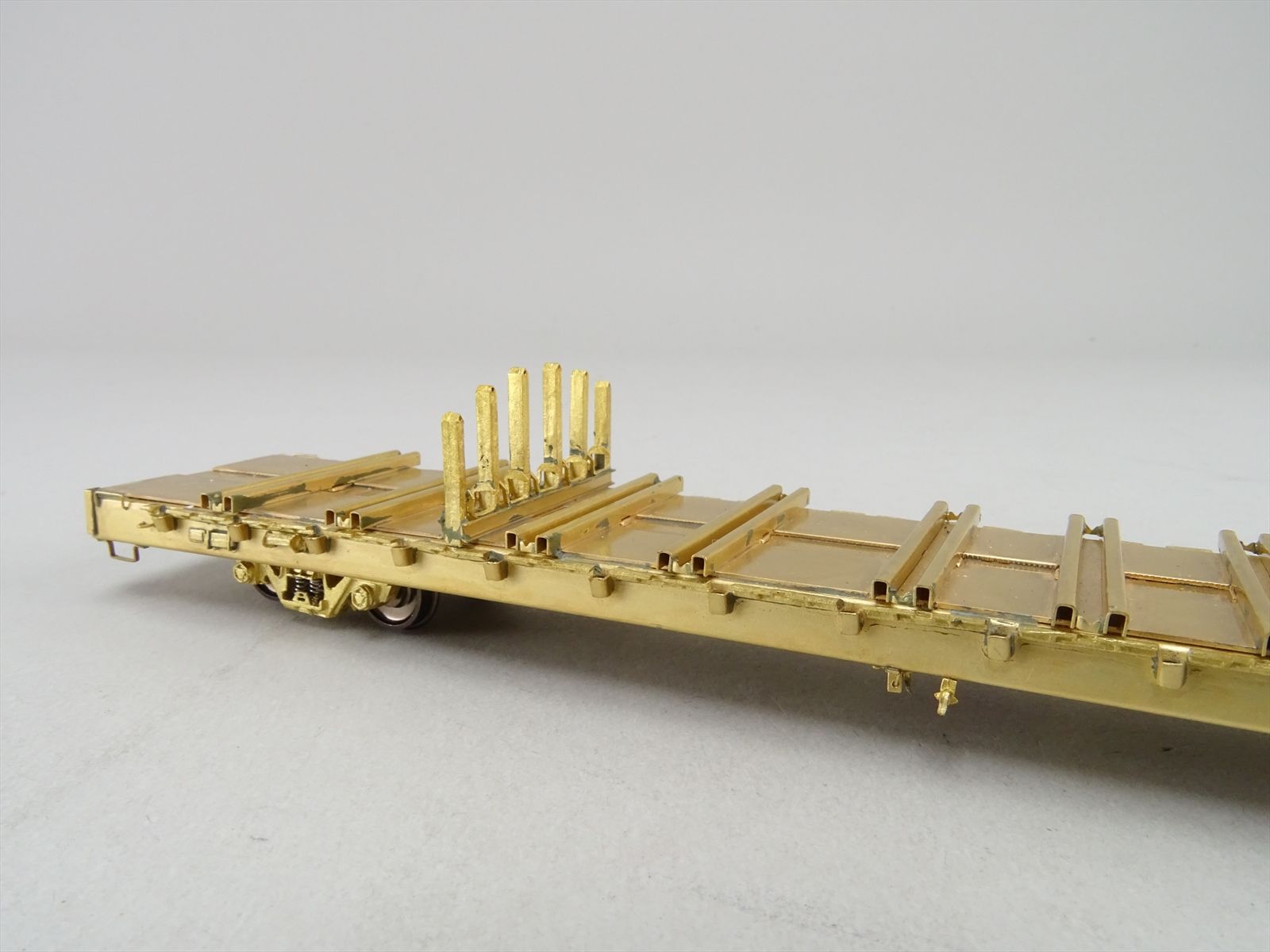HO Brass Model - OMI 3376 TTJX 68' Finger Rack Flat Flatcar #80246 ...