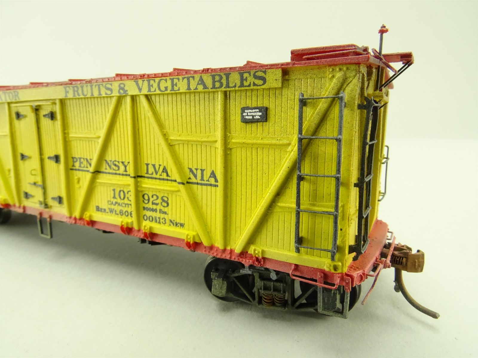 HO Westerfield 11601 - Pro Built Kit - PRR Pennsylvania R7 Reefer ...