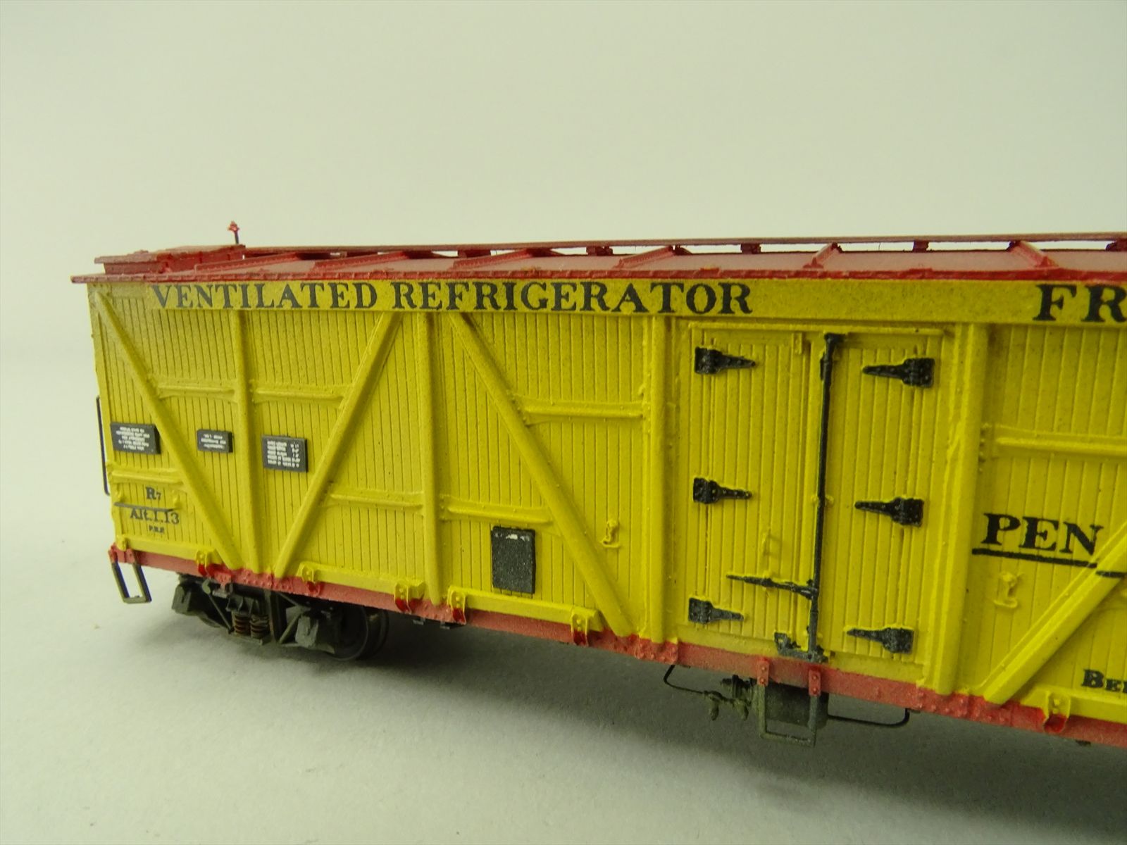 HO Westerfield 11601 - Pro Built Kit - PRR Pennsylvania R7 Reefer ...