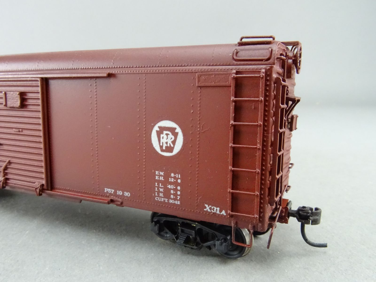 HO Brass Model - Railworks PRR Pennsylvania 40' Round Roof Box Car ...