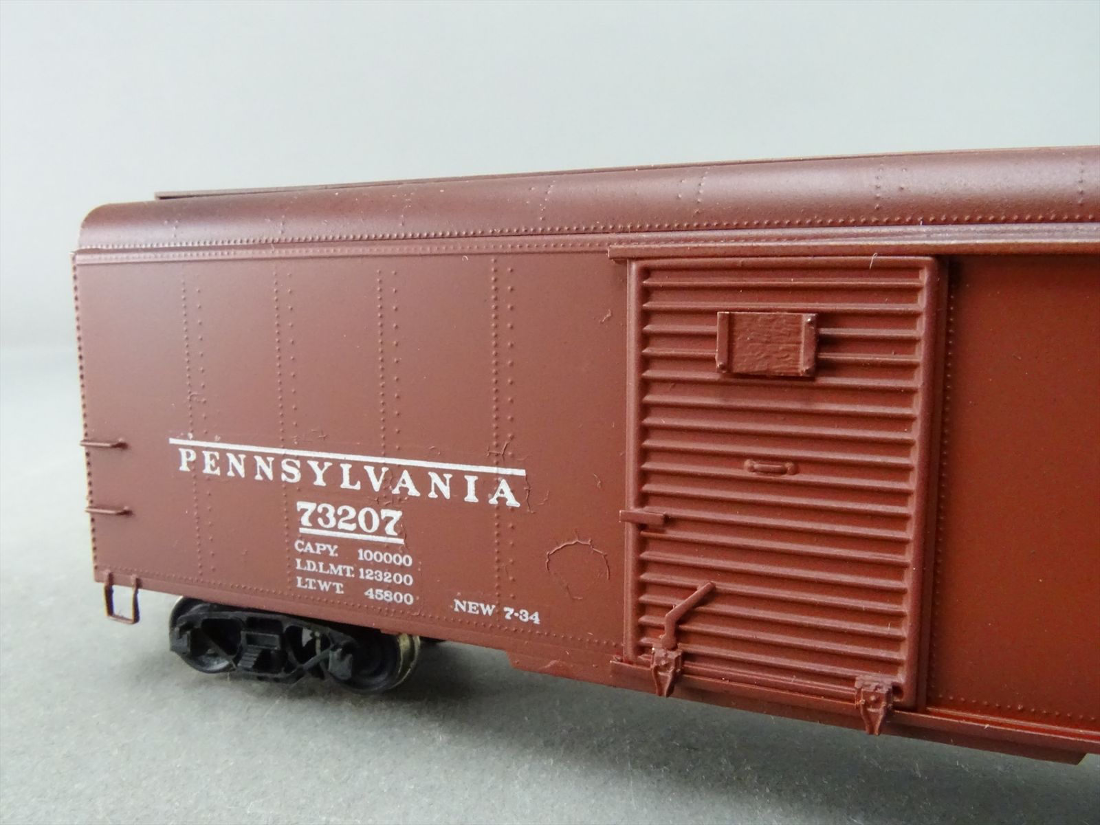HO Brass Model - Railworks PRR Pennsylvania 40' Round Roof Box Car ...