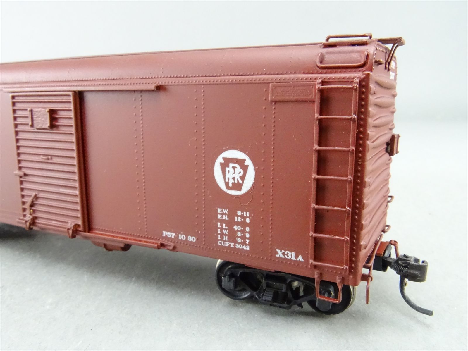 HO Brass Model - Railworks PRR Pennsylvania 40' Round Roof Box Car ...