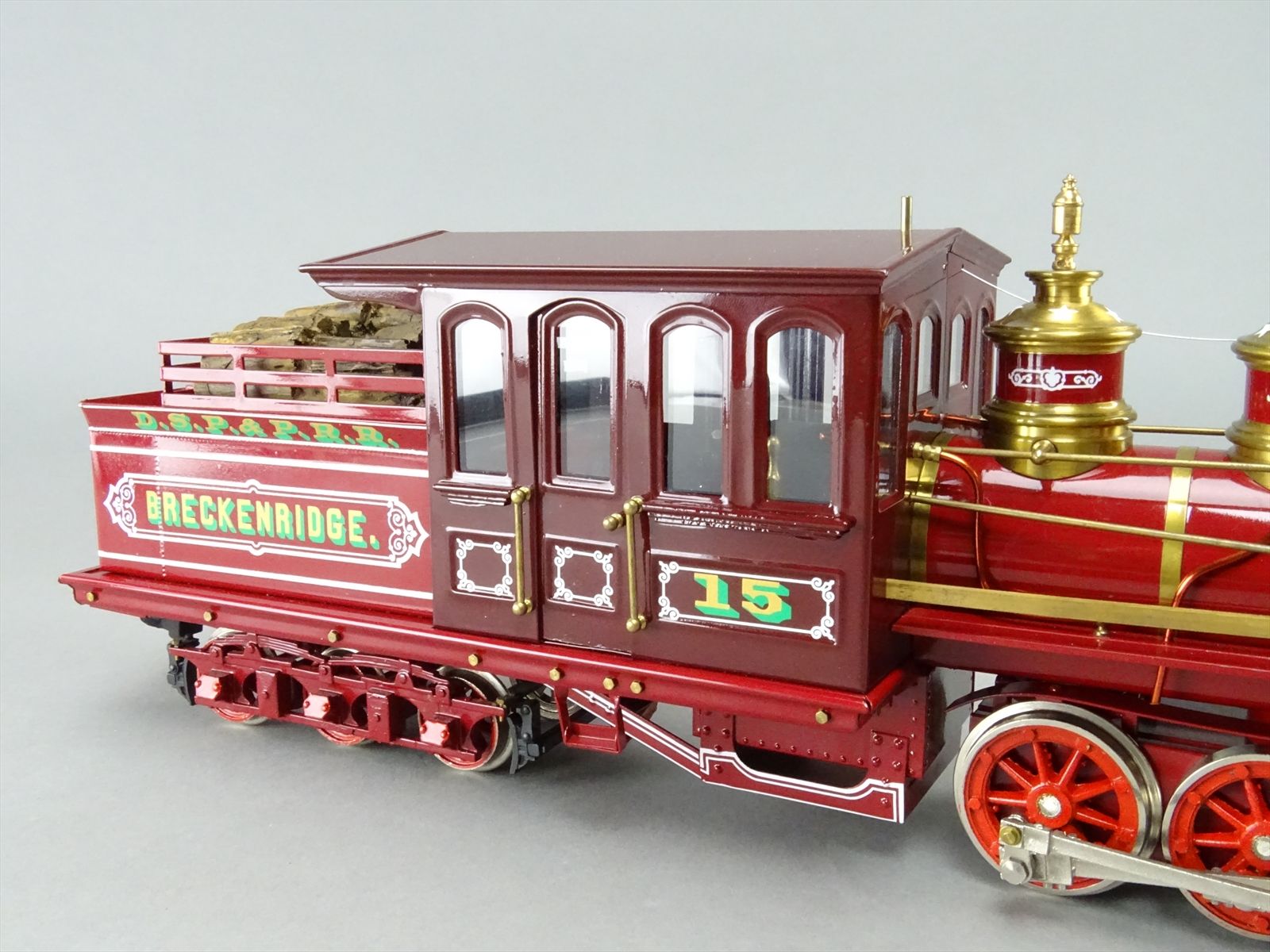 Gauge 1 Brass Model - Delton Mason Bogie Breckenridge DSP&PRR #15 2-6 ...
