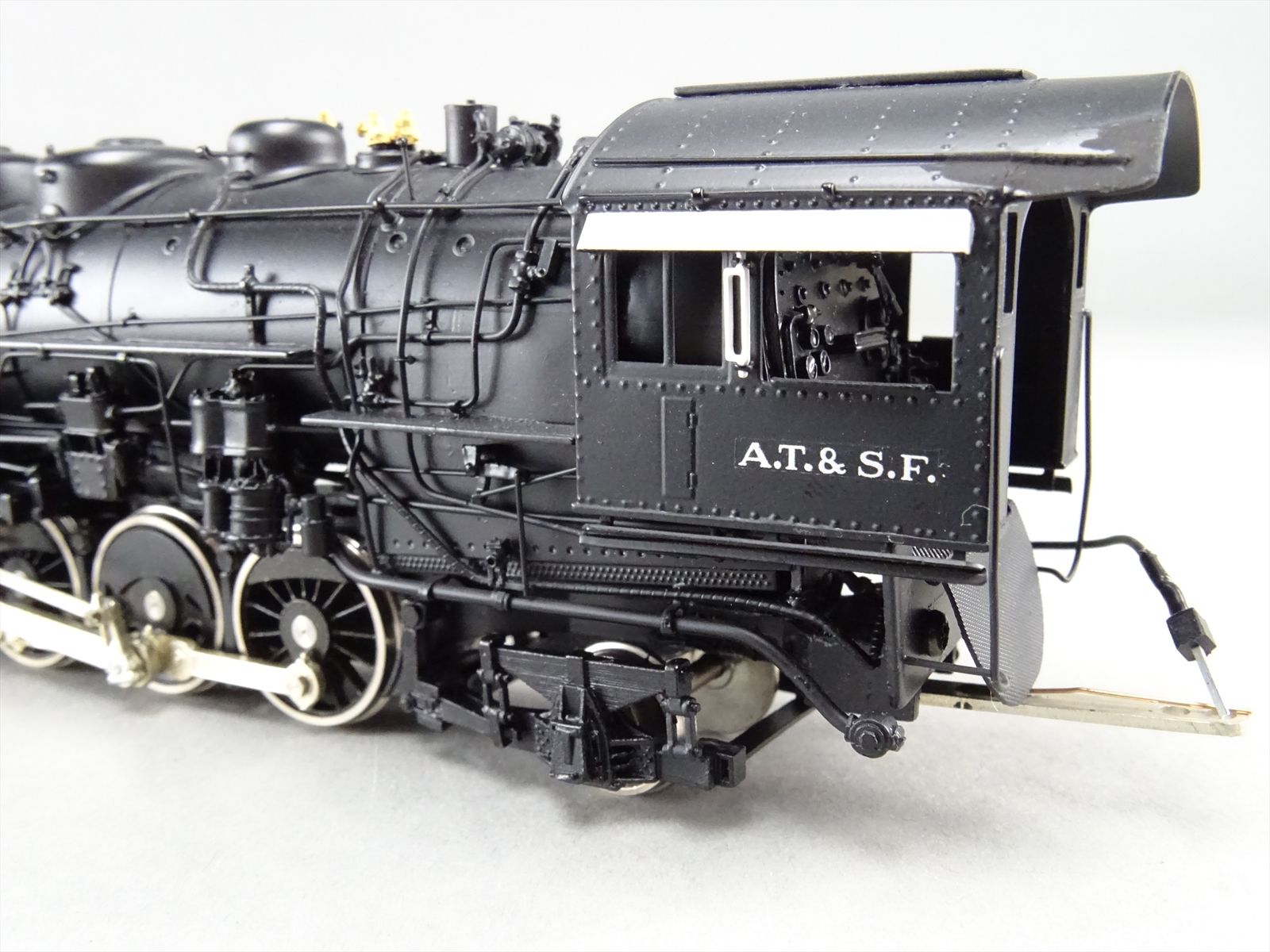 HO Brass Model - KEY CS#71 ATSF Santa Fe Mikado 2-8-2 #3187 - F/P ...