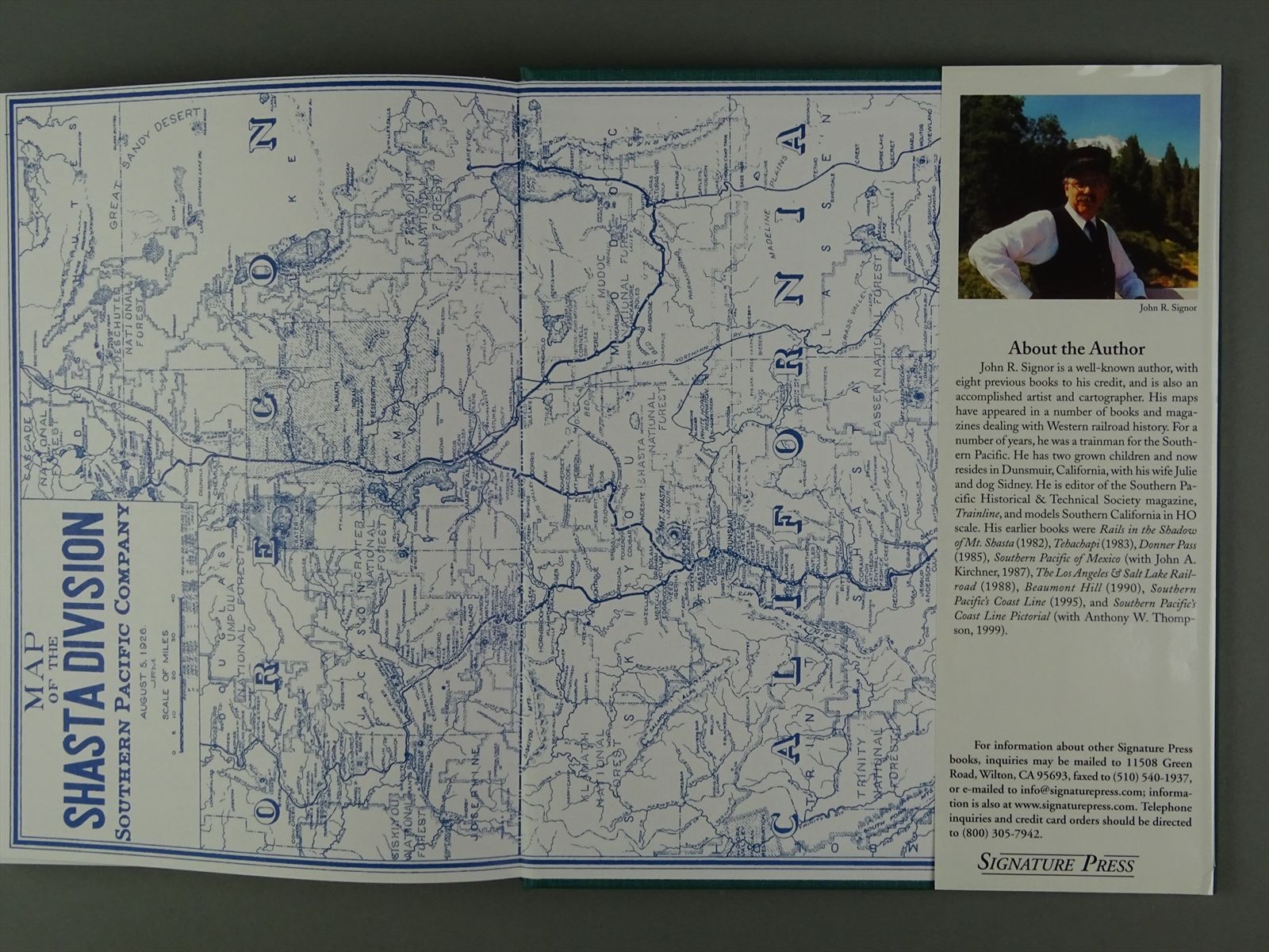 Railroad Book - Southern Pacific's Shasta Division - John R. Signor ...