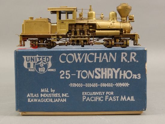 UNITED HOn3 Benson Log. Co.25ton SHAY HOn3 model brass Shay