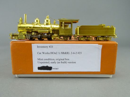 HOn30 HOn2-1/2 Brass Model - CW Car Works SR&RL Sandy River