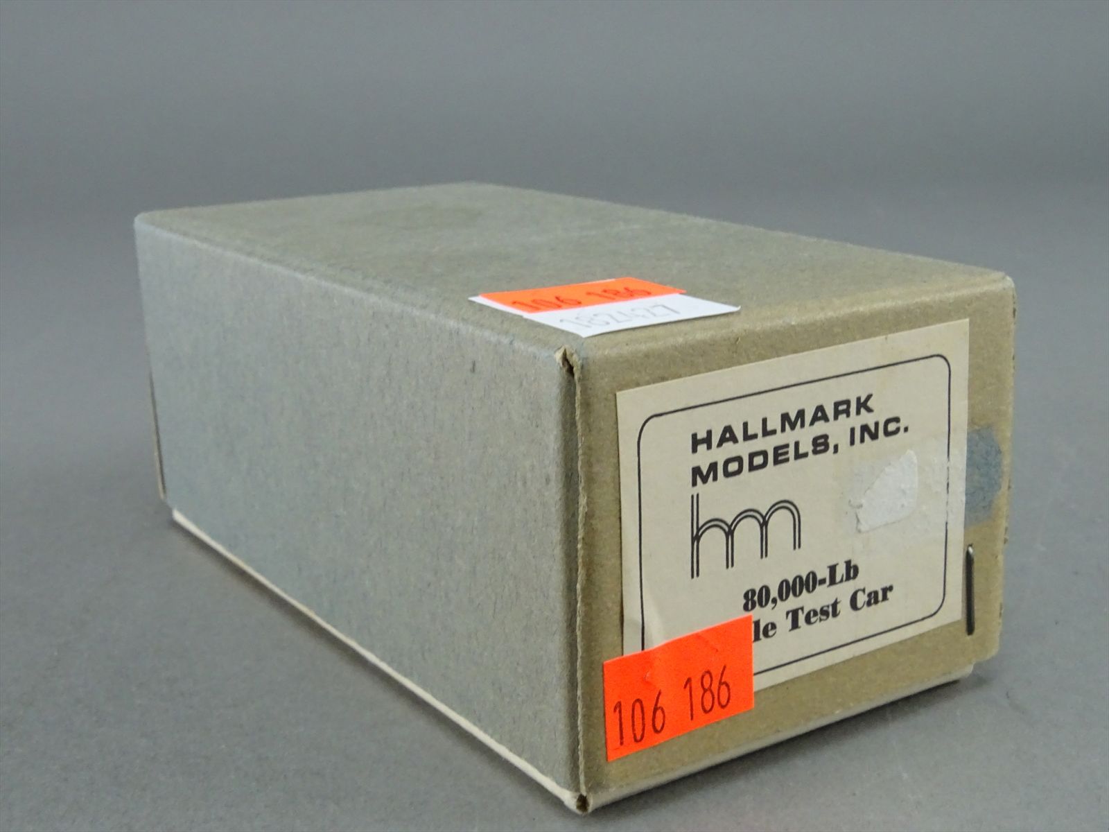 HO Brass Model - Hallmark Models, Inc. 80,000 Lb. Scale Test Car ...