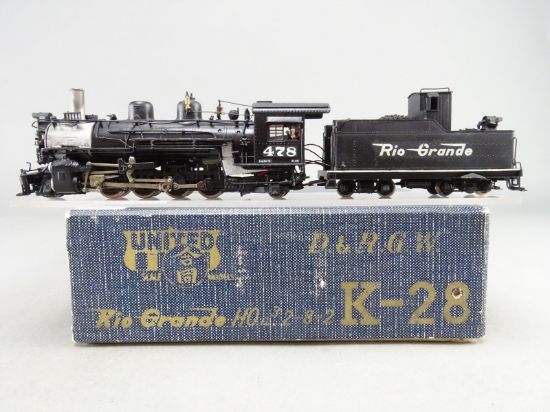 HOn3 Brass Model - PFM D&RGW Rio Grande K-28 2-8-2 #478