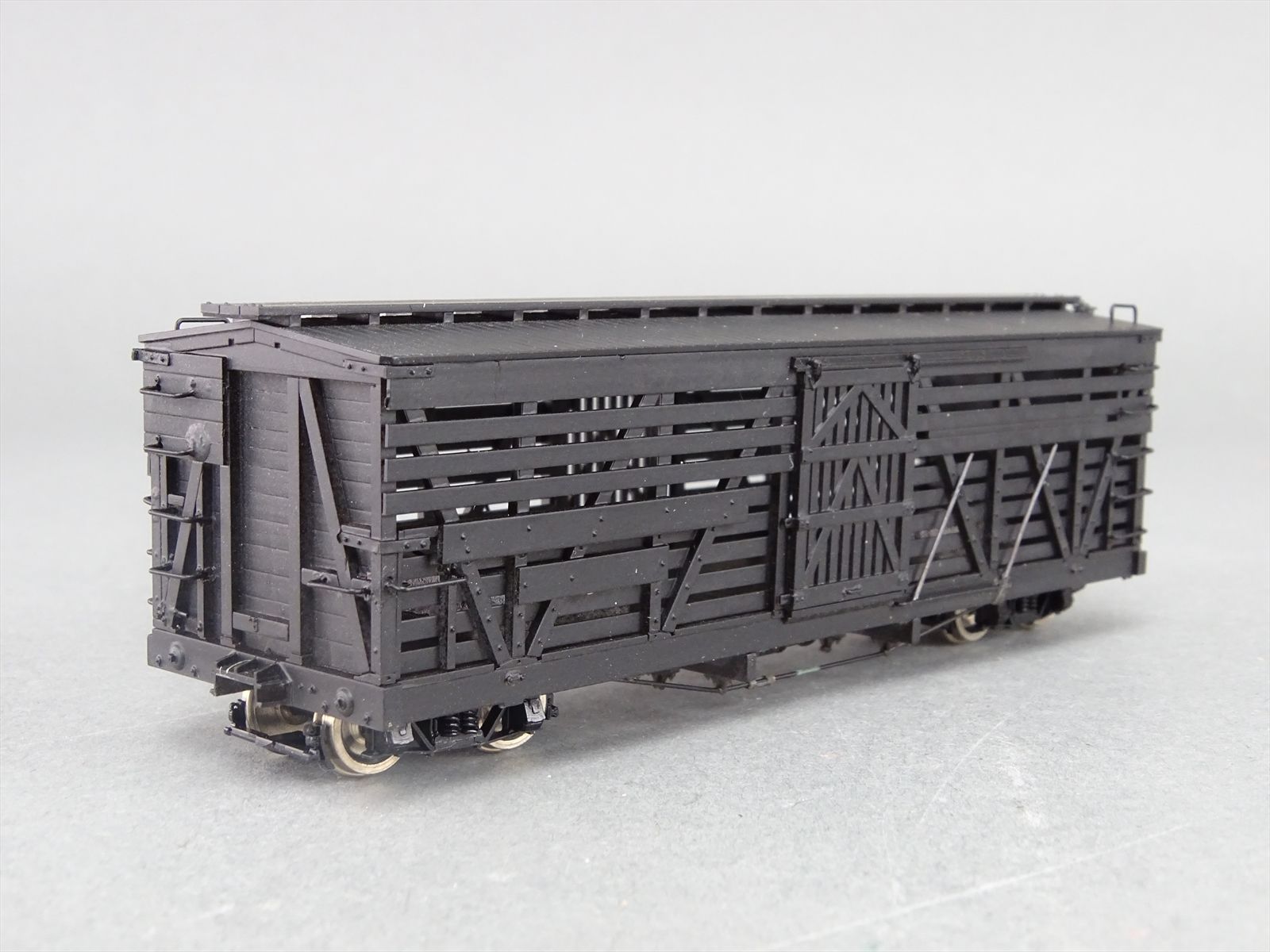 HOn3 Scale Plastic Freight Car Kits LOT of 4 D&RGW Box Car & Stock Car