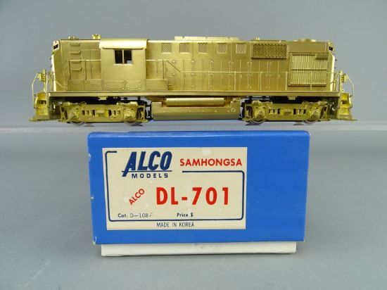 HO Brass Model - ALCO Models D-108 DL-701 Diesel Locomotive