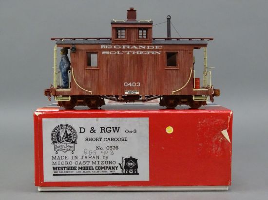 On3 Brass Model - WMC D&RGW as RGS Rio Grande Southern Short