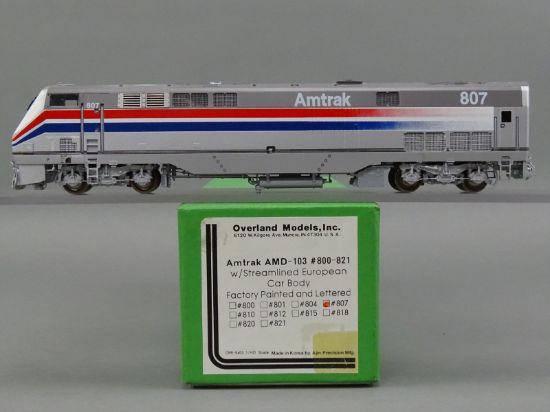 HO Brass Model - OMI 5403.1 Amtrak AMD-103 Streamlined European
