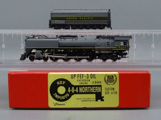 N Brass Model - Key CS#128 UP Union Pacific FEF-3 Northern 4
