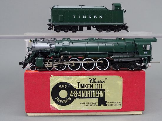HO Brass Model - Key Timken Aces 4-8-4 Northern #1111 - Custom +