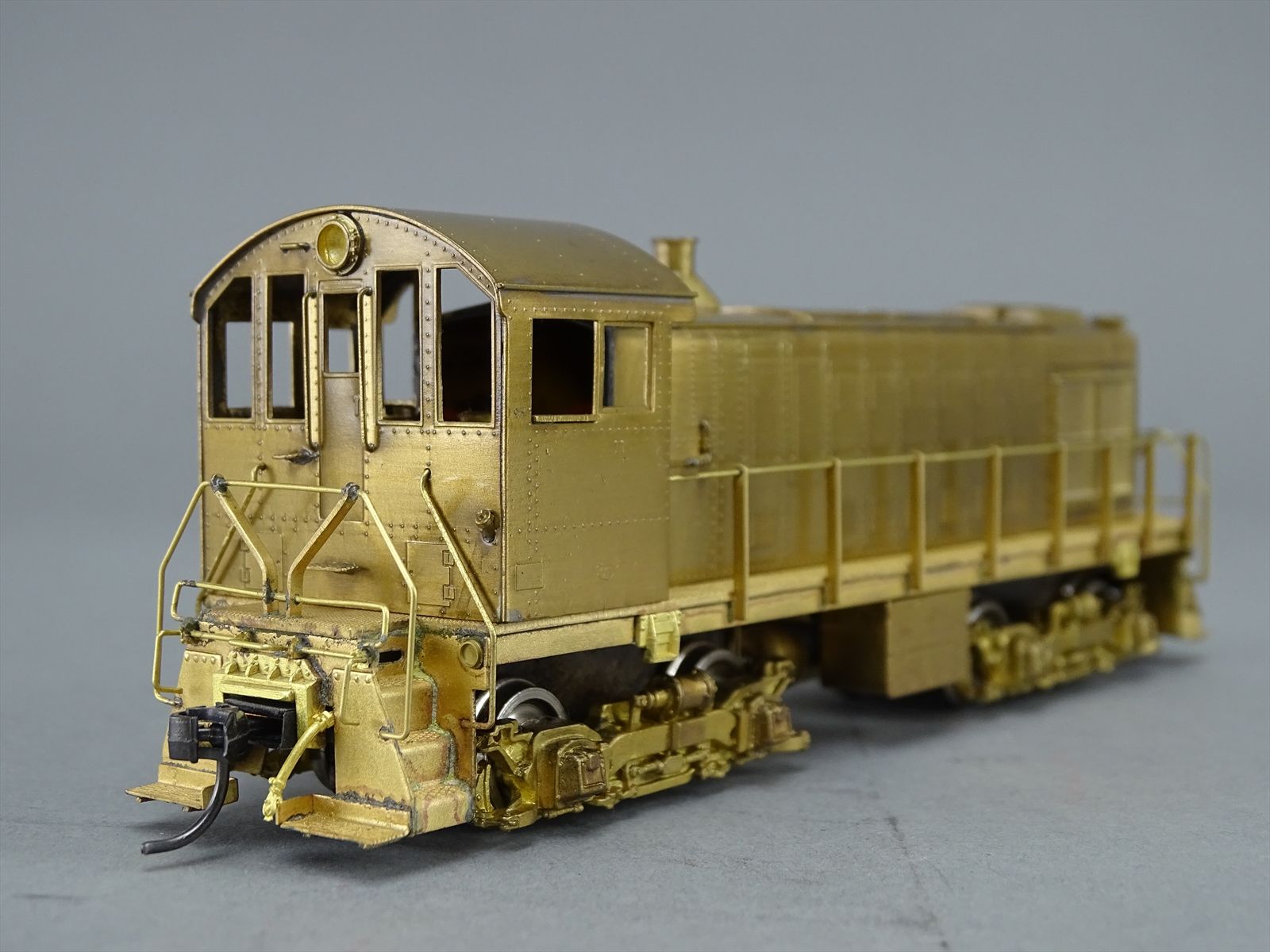 HO Brass Model - ALCO D-129 S-2 1000HP Switcher - Unpainted - 1976 Run ...