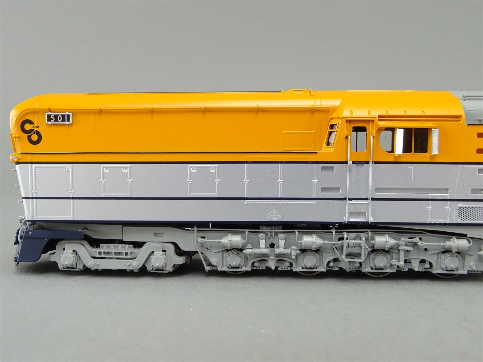 HO Brass Model Train - Division Point DP-3533 C&O M-1 Steam Turbine ...