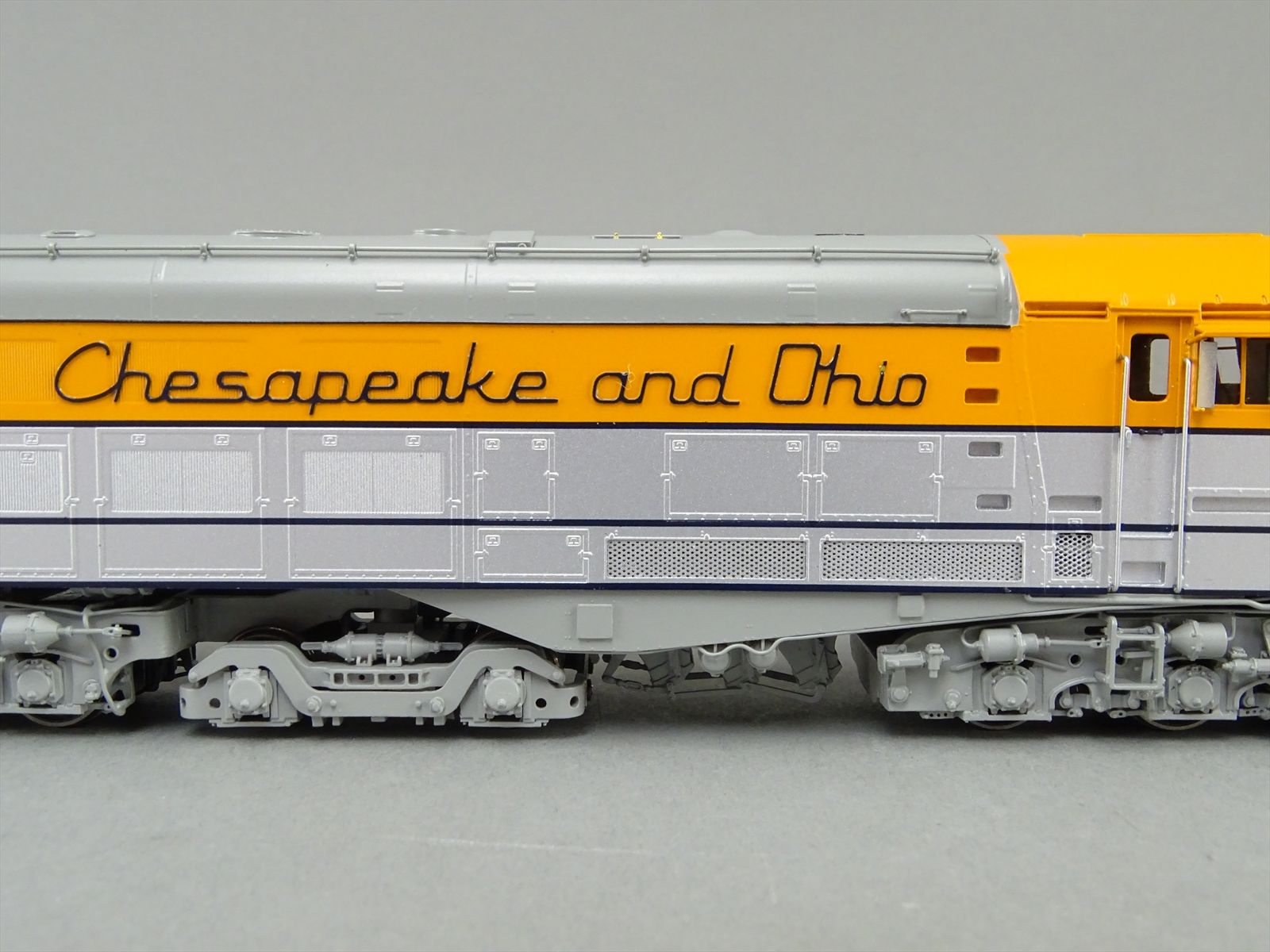 HO Brass Model Train - Division Point DP-3533 C&O M-1 Steam Turbine ...