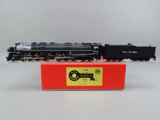 HO Brass Model - Key D&RGW Rio Grande L-105 Challenger 4