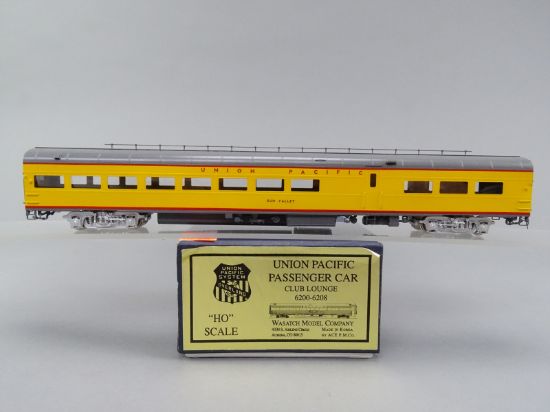 鉄道模型 UNION PACIFIC PASSENGER CAR CLUB LOUNGE HO Brass Model - Wasatch UP Union Pacific Club Lounge Sun Valley