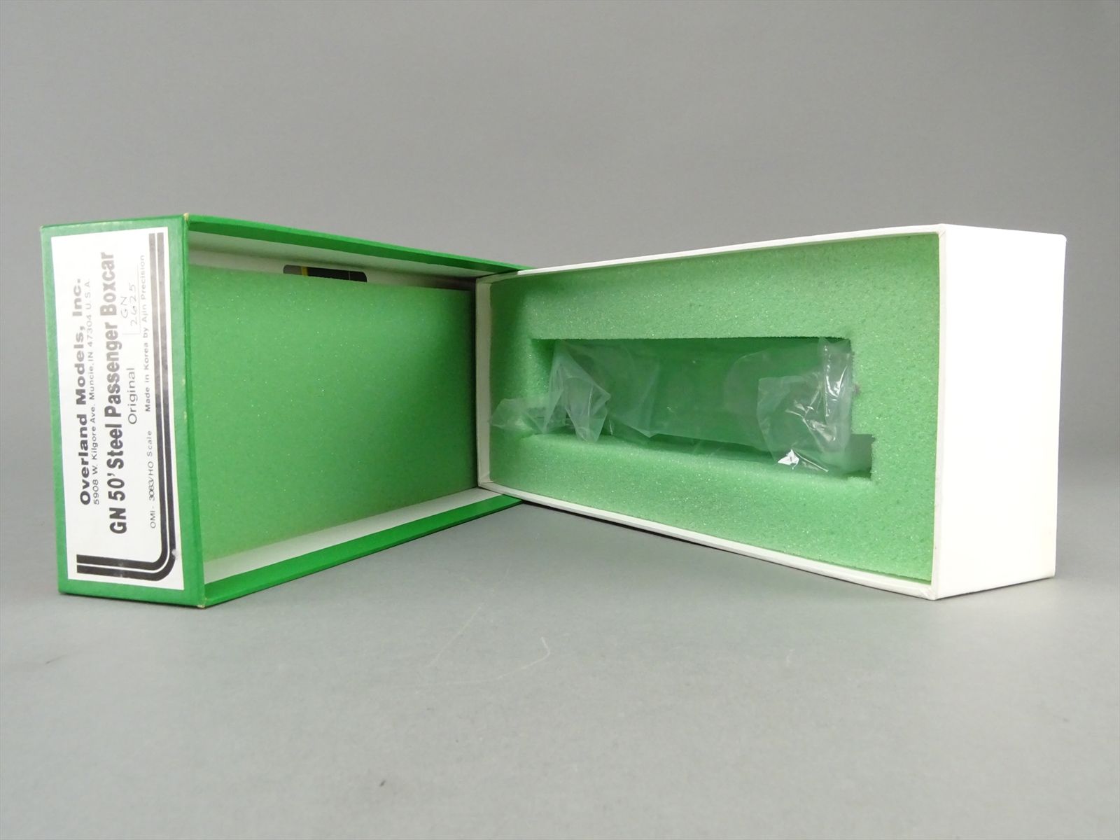 HO Brass Model OMI 3083 GN Great Northern 50' Steel Passenger Box Car