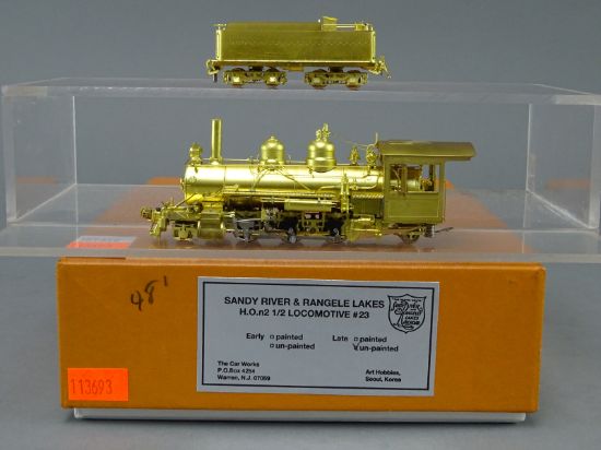 HOn30 HOn2-1/2 Brass Model - Car Works SR&RL Sandy River &