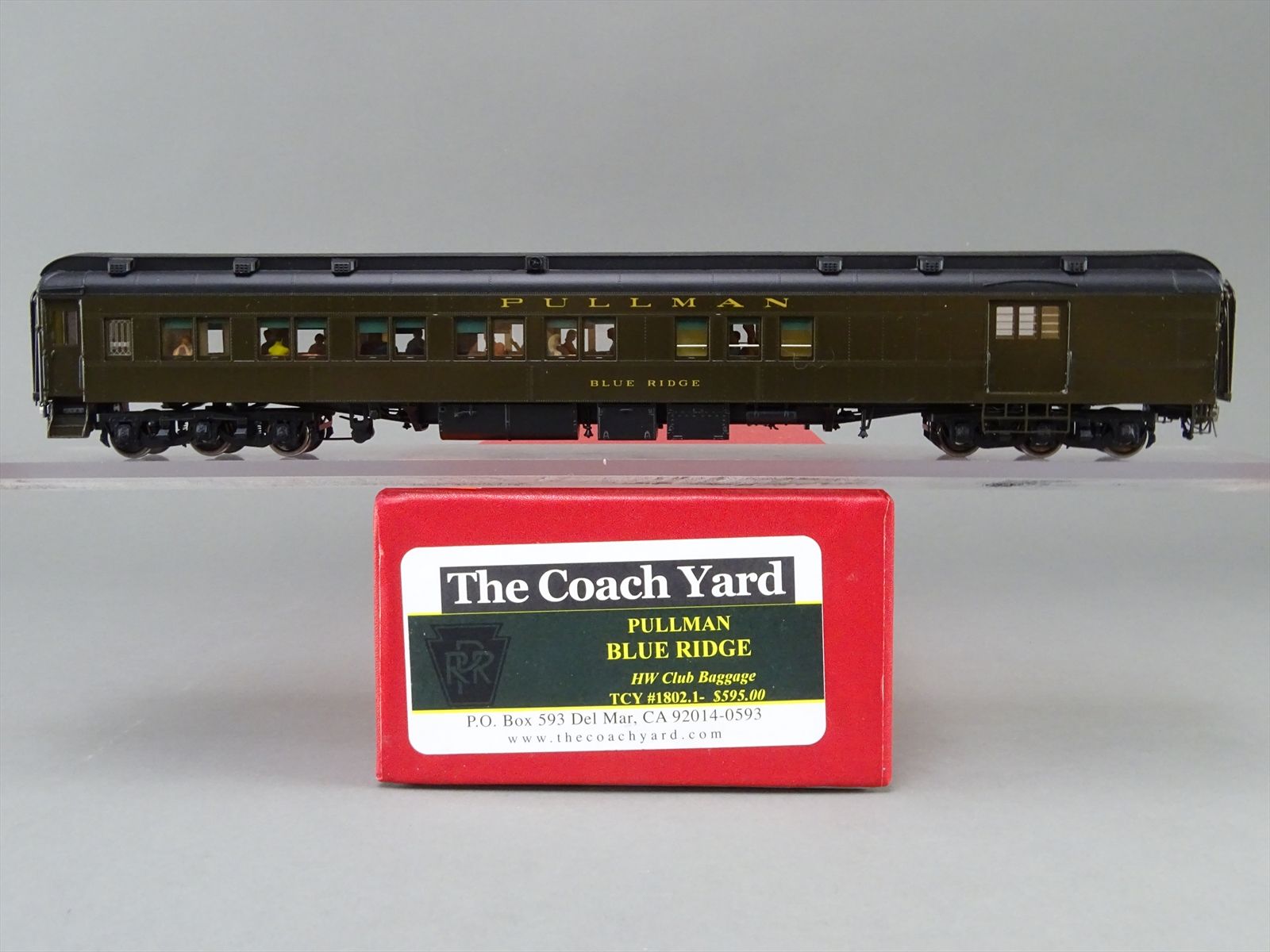 HO Brass Model - TCY 1802.1 PRR Pennsylvania HW Heavyweight Club ...