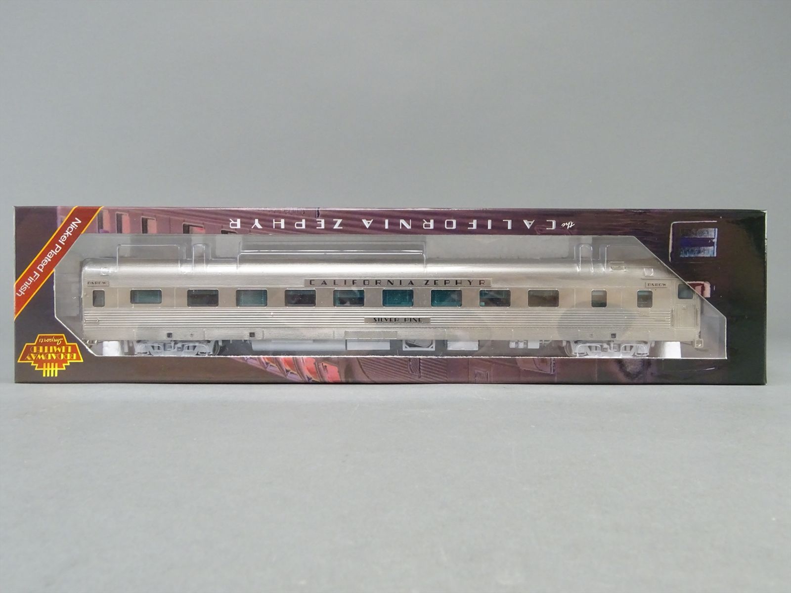 HO Plastic Model - BLI 700 Broadway Limited California Zephyr 11 Car ...