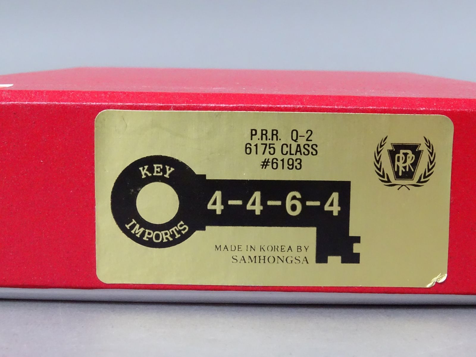 N Brass Model - Key PRR Pennsylvania Q-2 4-4-6-4 As Built #6193 - F/P ...