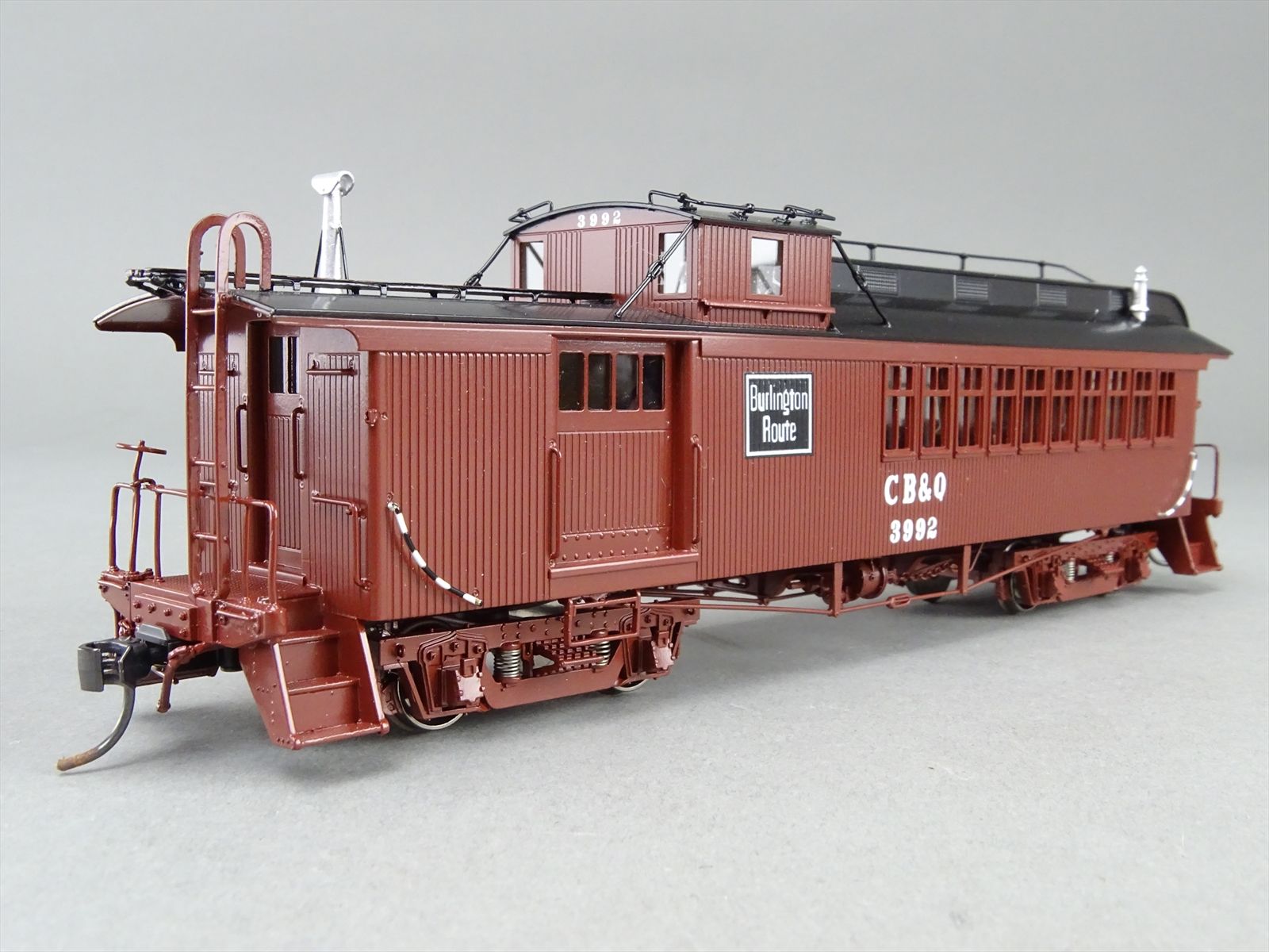 HO Brass Model - RWC CBQ40 CB&Q Burlington CW-6 47' Waycar Caboose ...