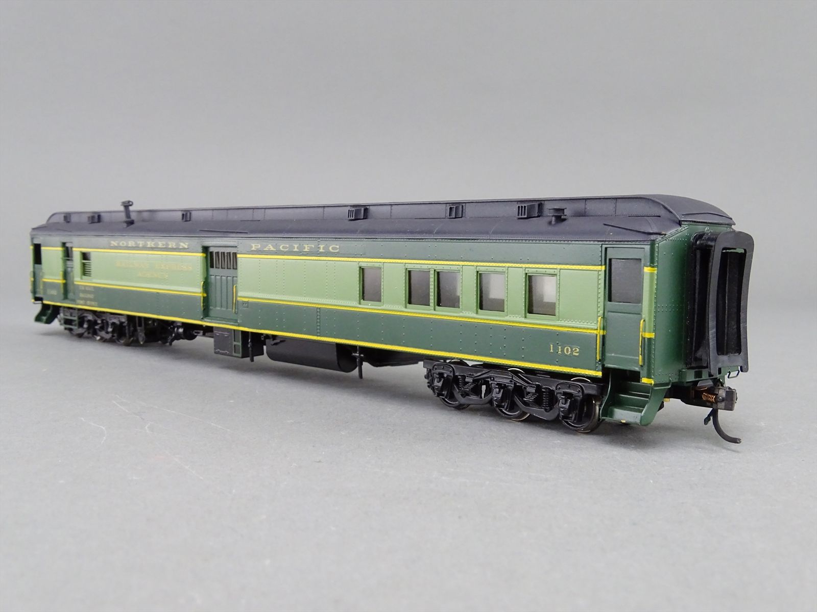 HO Brass Model - Cascade 2522 NP Northern Pacific RPO Baggage Coach ...