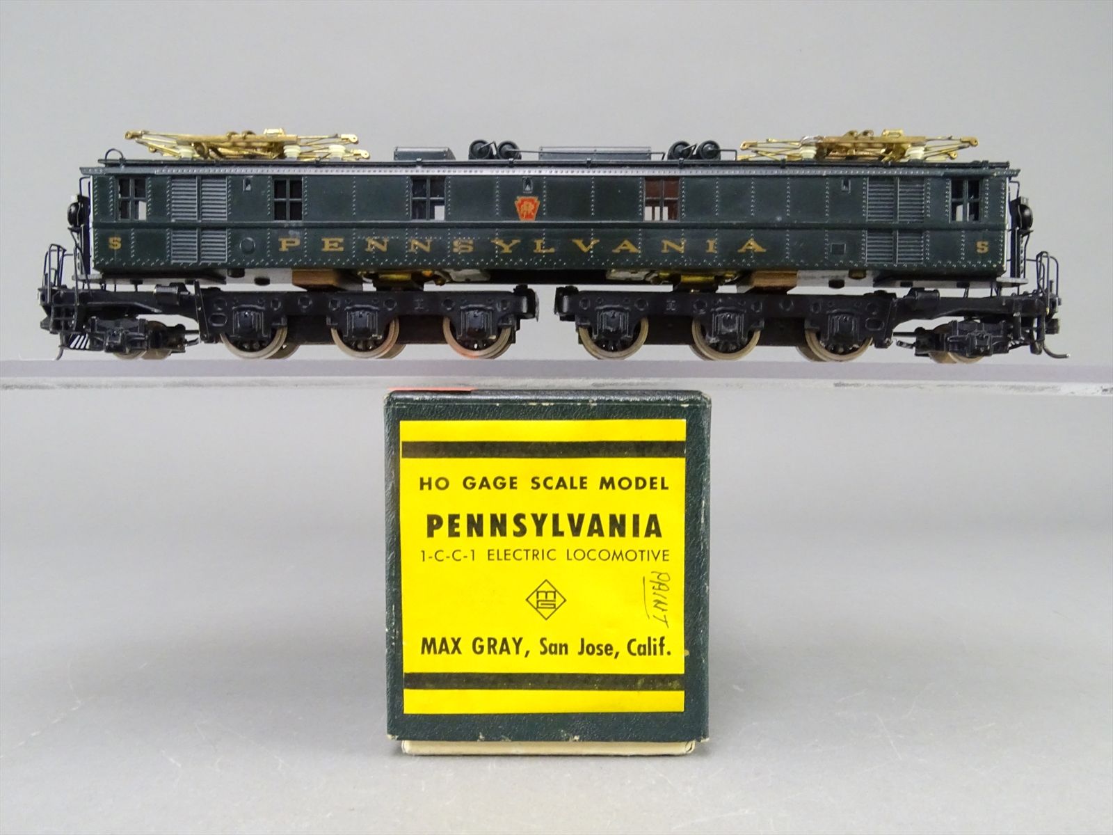 HO Brass Model - MG Max Gray - PRR Pennsylvania FF-2 Electric Model #5 ...