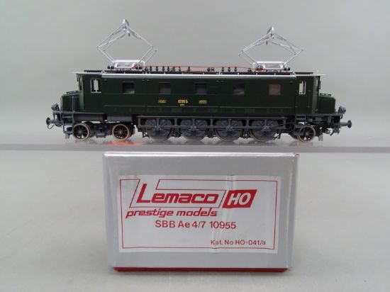 HO Brass Model - Lemaco 041/a SBB Ae 4/7 #10955 - F/P