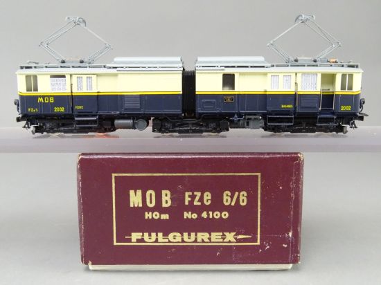 HOm Brass Model - Fulgurex MOB Montreux Oberland Bernois FZE 6/6
