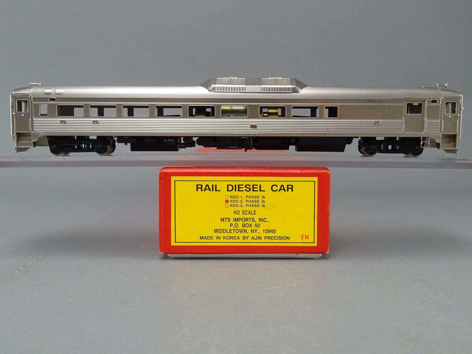 HO Brass Model - MTS RDC RDC-2 Phase Ib Rail Diesel Car - F/Plated ...