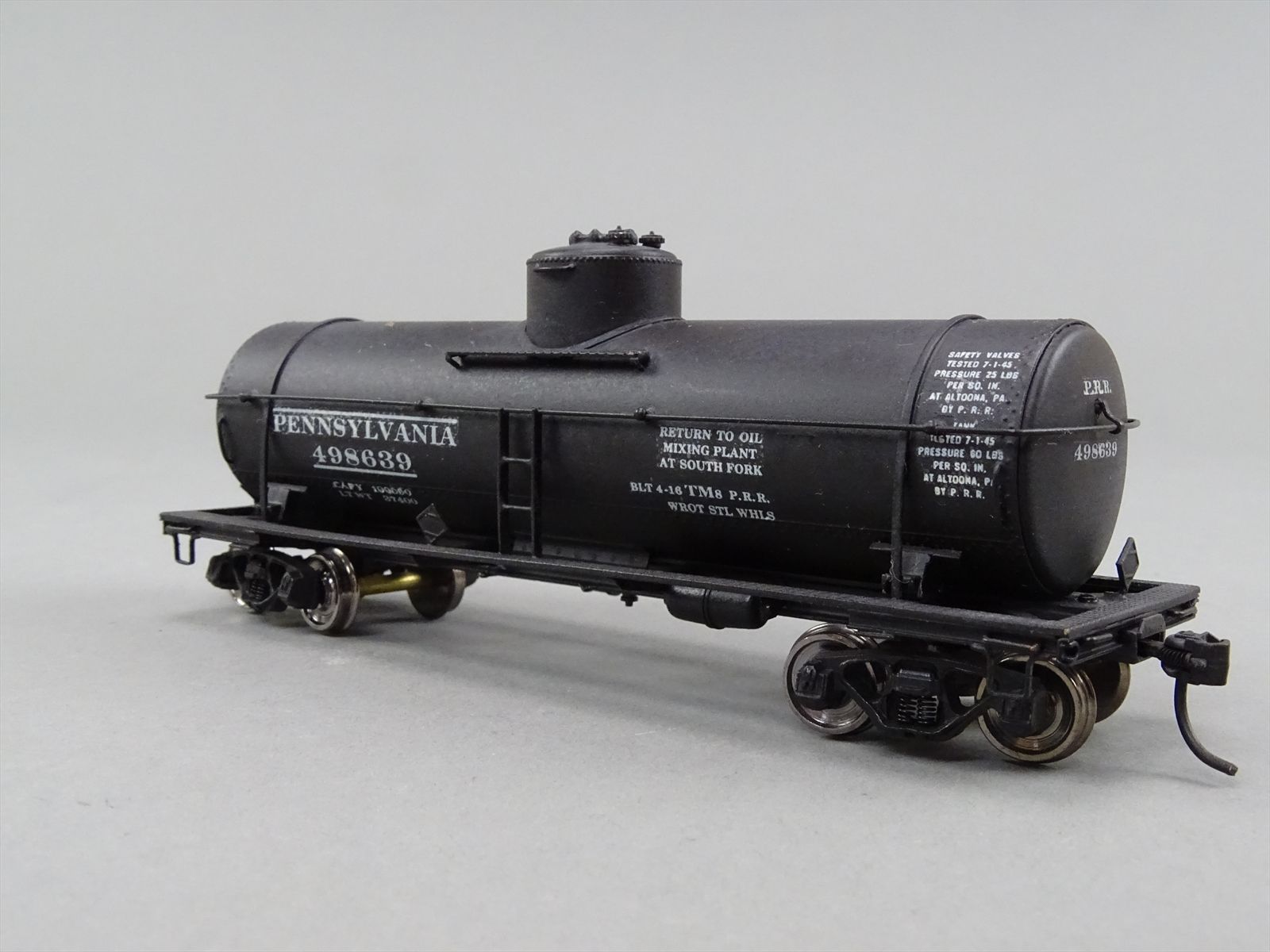 HO Brass Model - Lambert 7550 PRR Pennsylvania ICC 10000 Gallon Tank ...