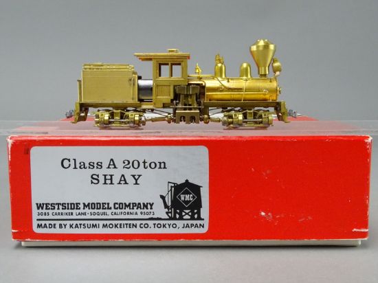 HO Brass Model - WMC Class A 20-Ton Shay Two-Truck 2-Truck