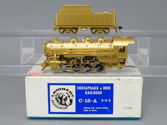 HO Brass Model - Lambert Silver C&O Chesapeake &