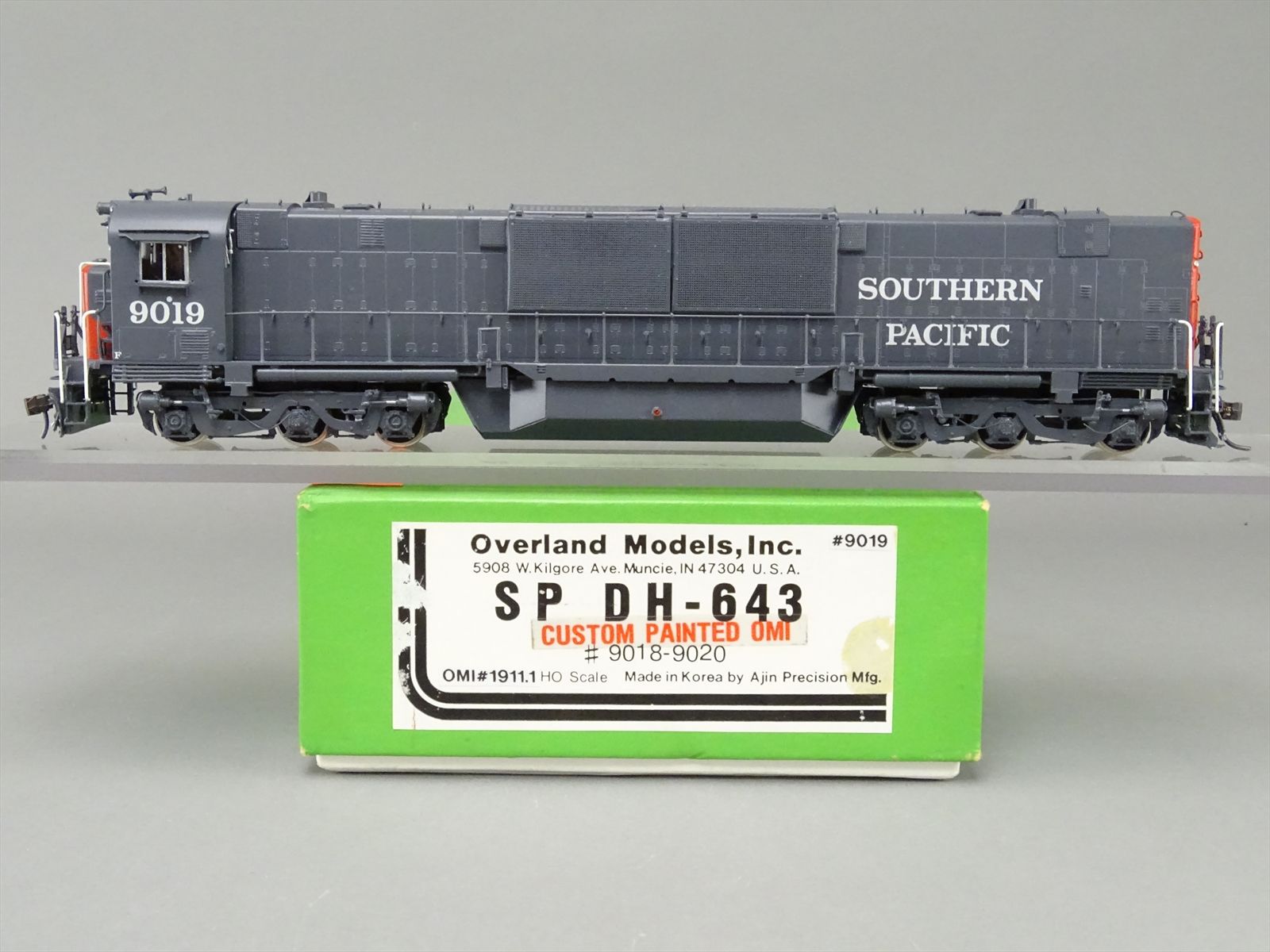 HO Brass Model - OMI 1911.1 SP Southern Pacific DH-643 Diesel Hydraulic ...