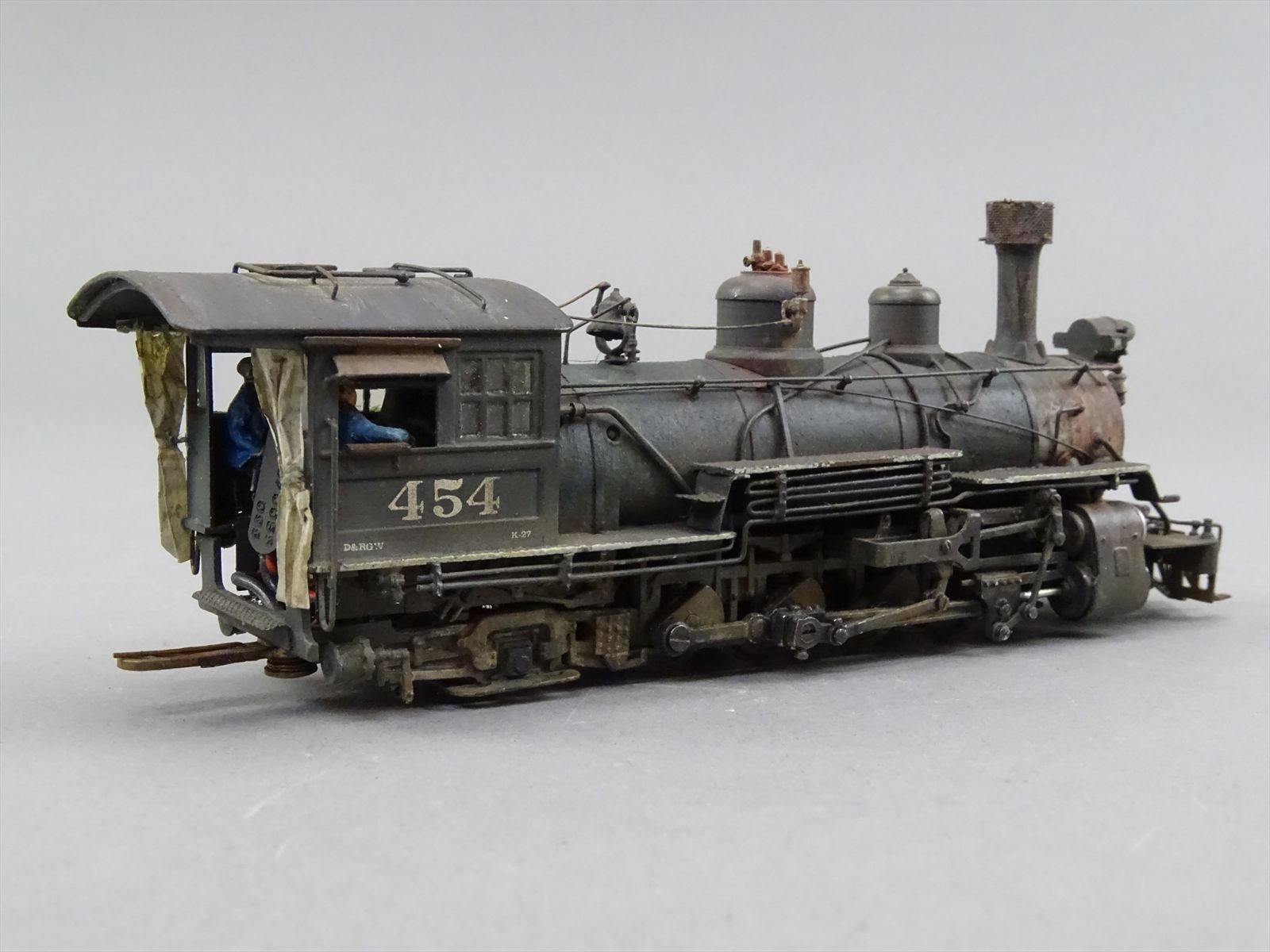HOn3 Brass Model - PFM D&RGW as RGS Rio Grande Southern K-27 2-8-2 #454 ...
