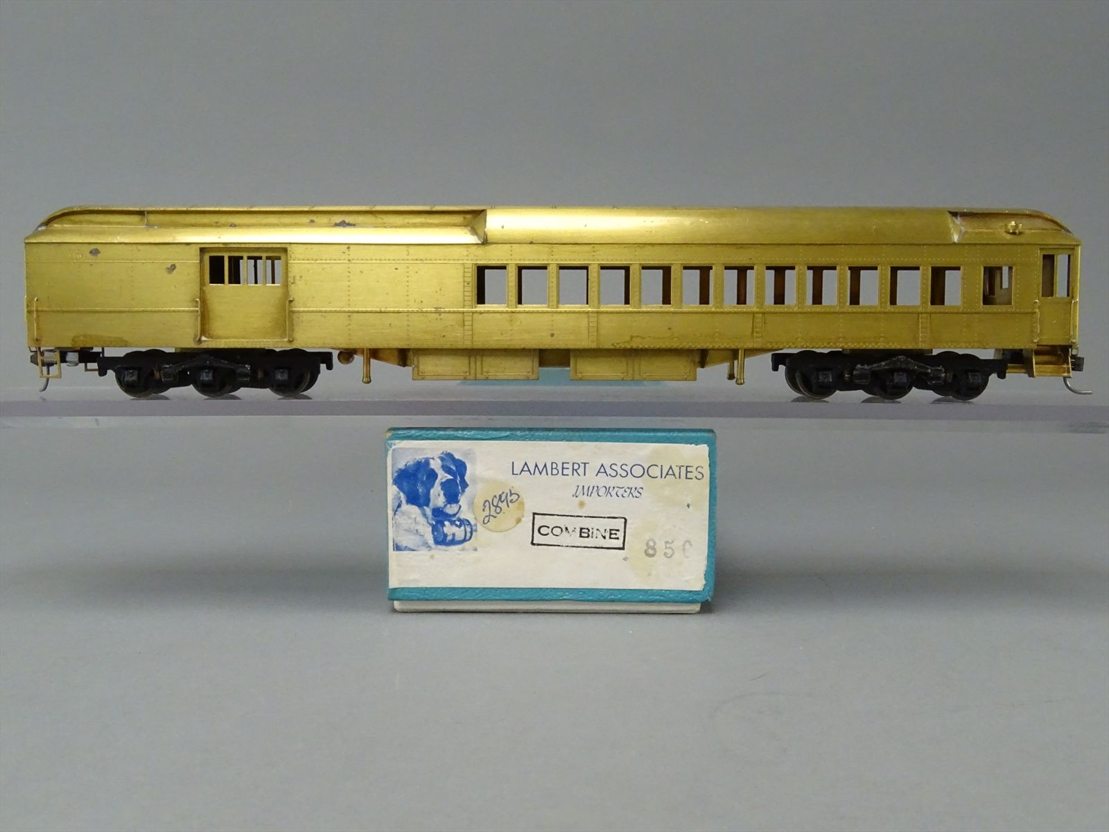 HO Brass Model - Lambert 850 AT&SF Santa Fe 851 Combine HW Heavyweight ...