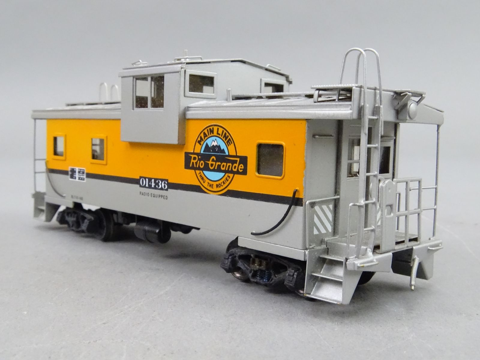 HO Brass Model - LMB D&RGW Rio Grande International Wide Vision Caboose ...