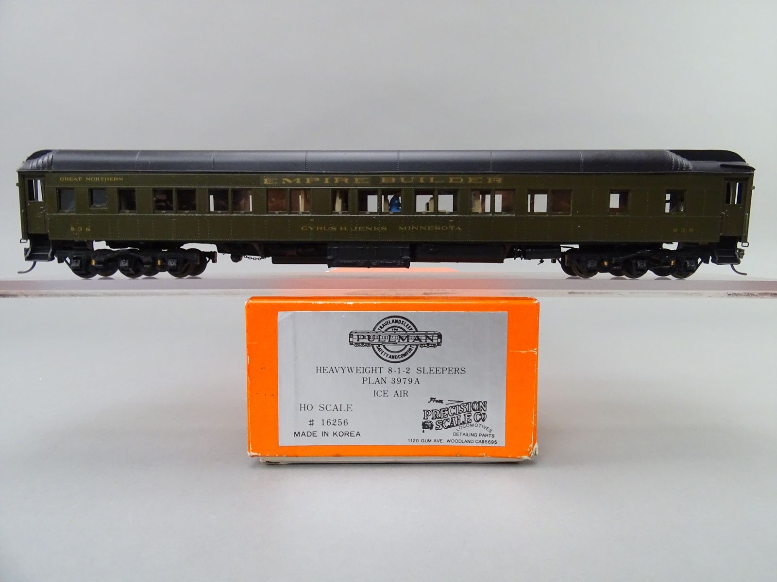 HO Brass Model - PSC 16256 GN Great Northern 8-1-2 HW Heavyweight ...