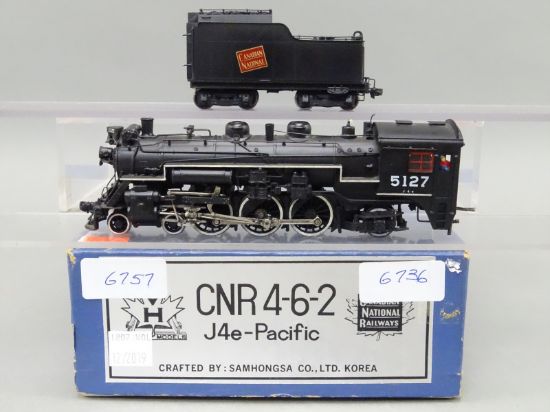 HO Brass Model - VH Van Hobbies CNR CN Canadian National J4e 4-6-2