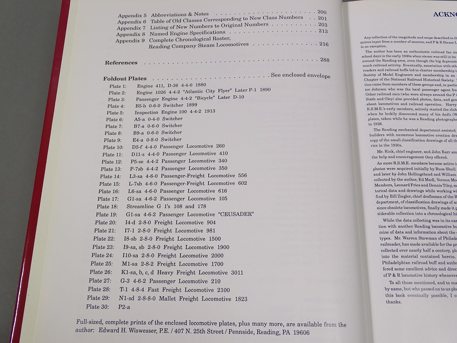 Railroad Book - Steam Locomotives Of The Reading And P & R Railroads ...