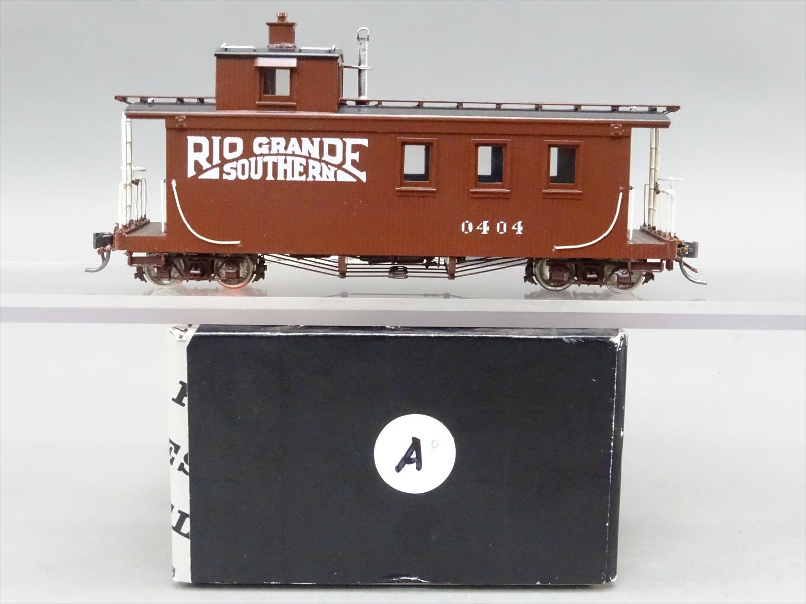 Sn3 Brass Model - PBL Milestone RGS Rio Grande Southern Long Caboose ...